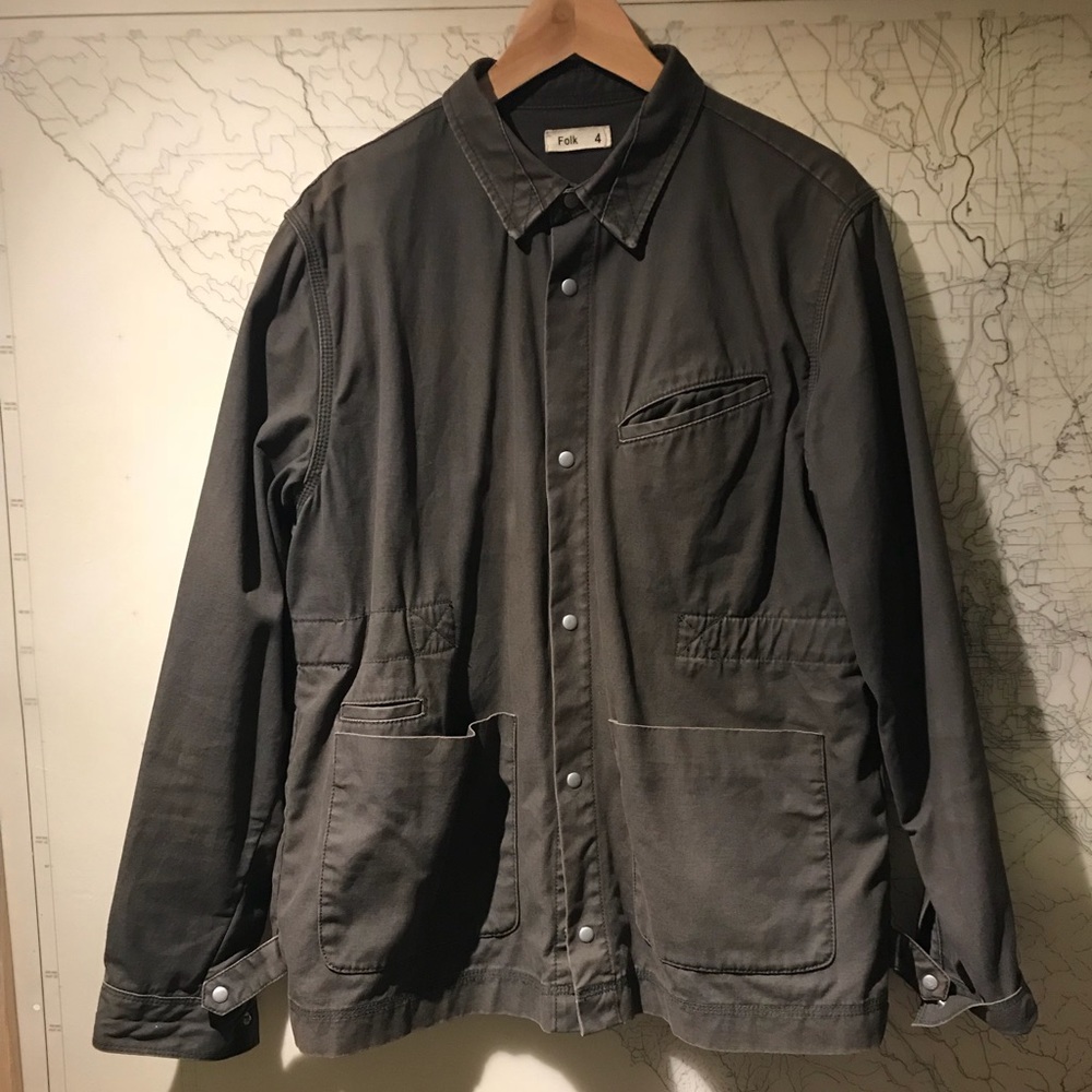 Folk canvas jacket